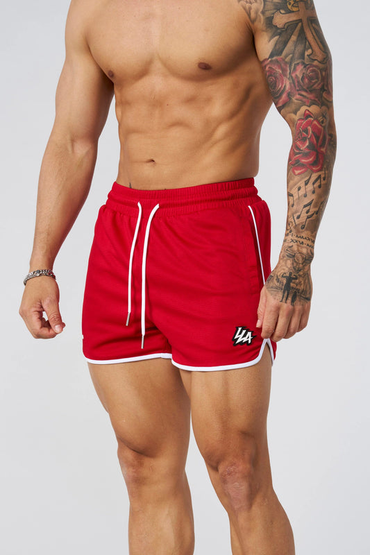 1037-Mesh Bodybuilding Shorts