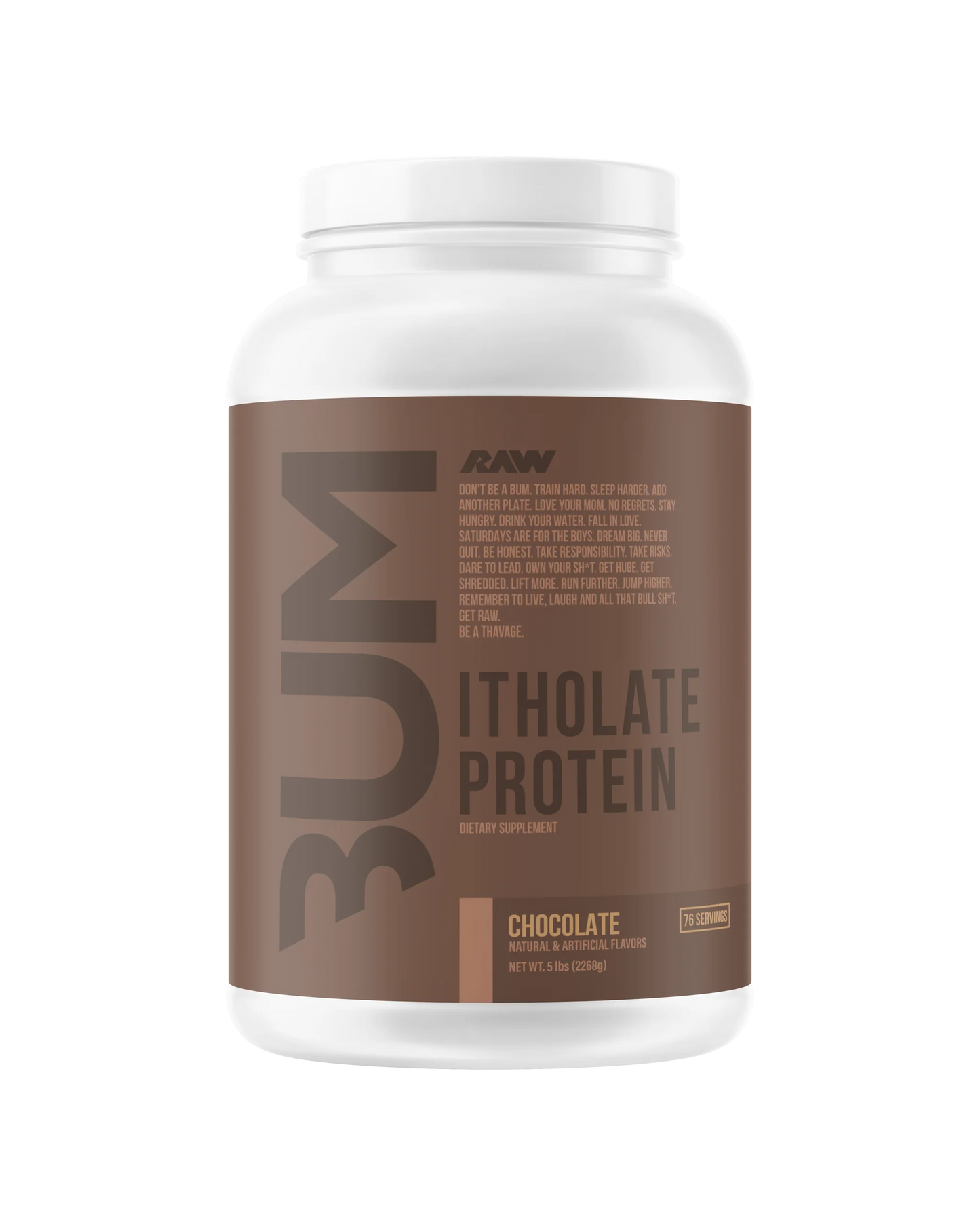 RAW CBUM ITHOLATE PROTEIN (5LBS)