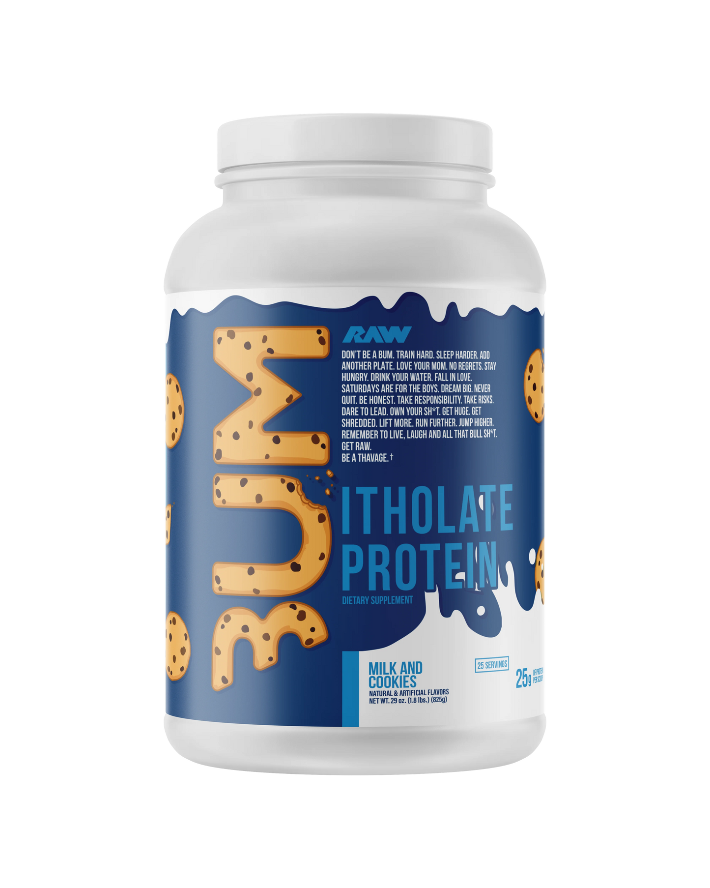 RAW CBUM ITHOLATE PROTEIN (1.7LBS)