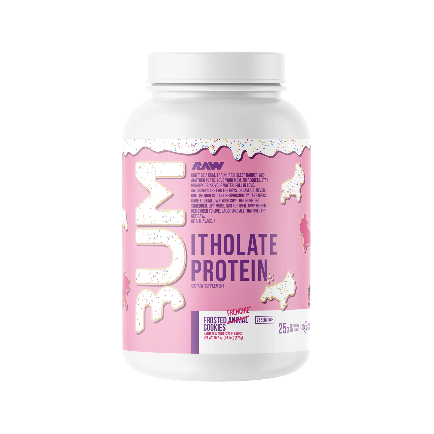 RAW CBUM ITHOLATE PROTEIN (1.7LBS)