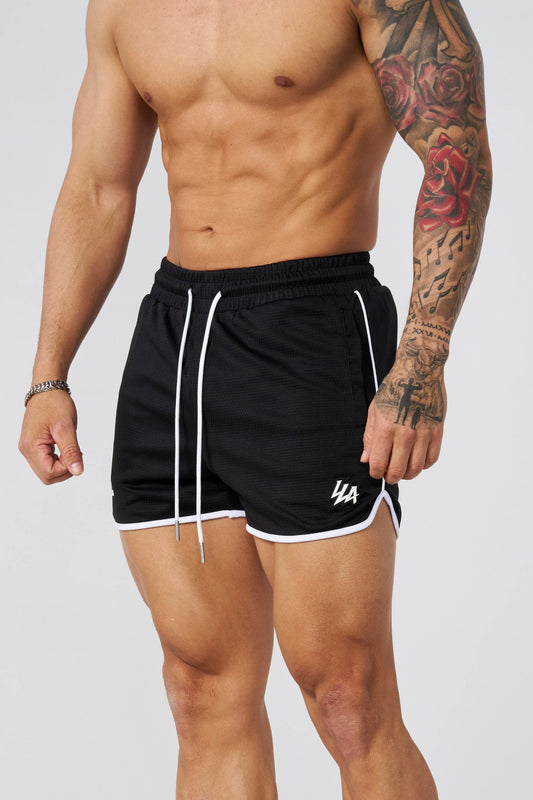 1037-Mesh Bodybuilding Shorts