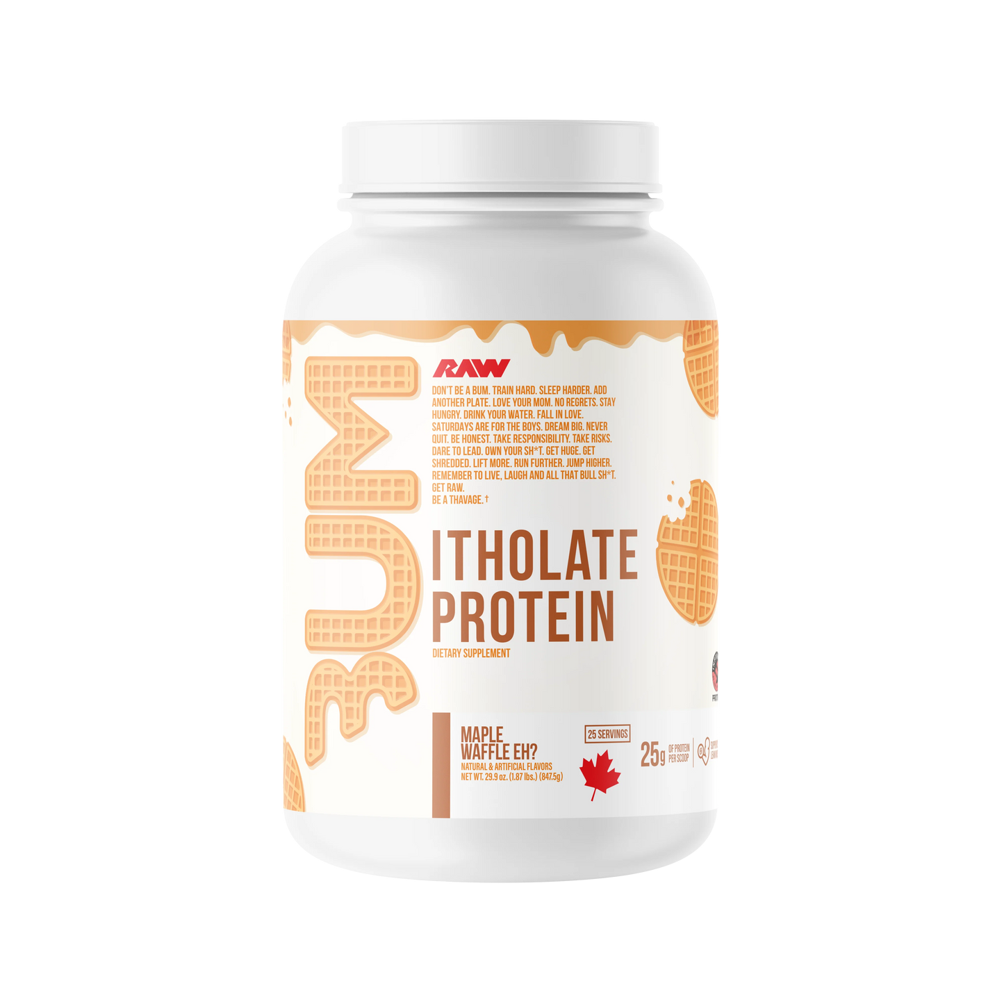 RAW CBUM ITHOLATE PROTEIN (1.7LBS)