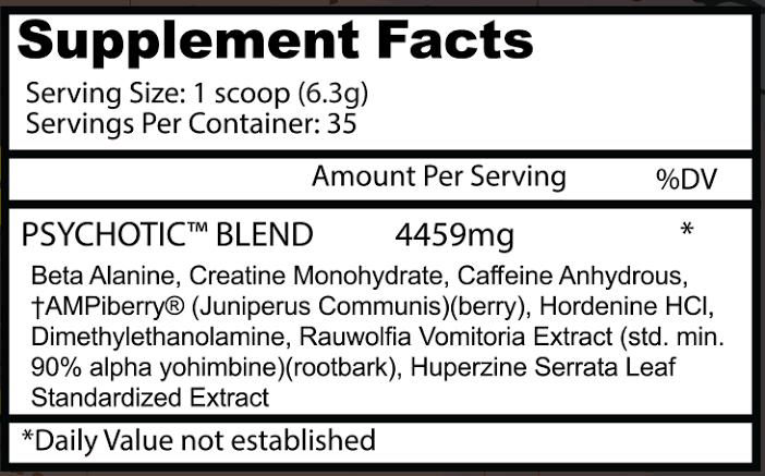 Psychotic (35 serv)