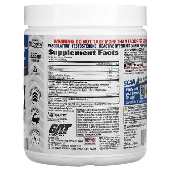 Gat nitraflex (300g)*Pre-Order*