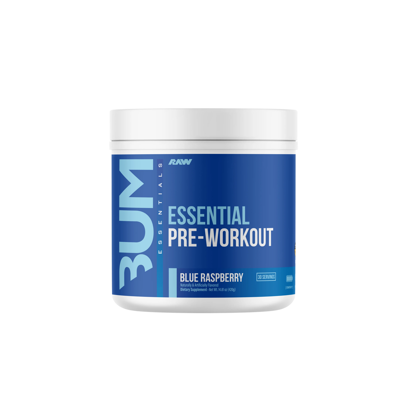 RAW CBUM ESSENTIAL PRE-WORKOUT (30 SERV)