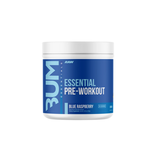 RAW CBUM ESSENTIAL PRE-WORKOUT (30 SERV)