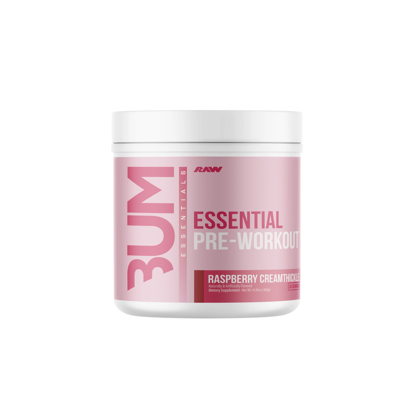 RAW CBUM ESSENTIAL PRE-WORKOUT (30 SERV)