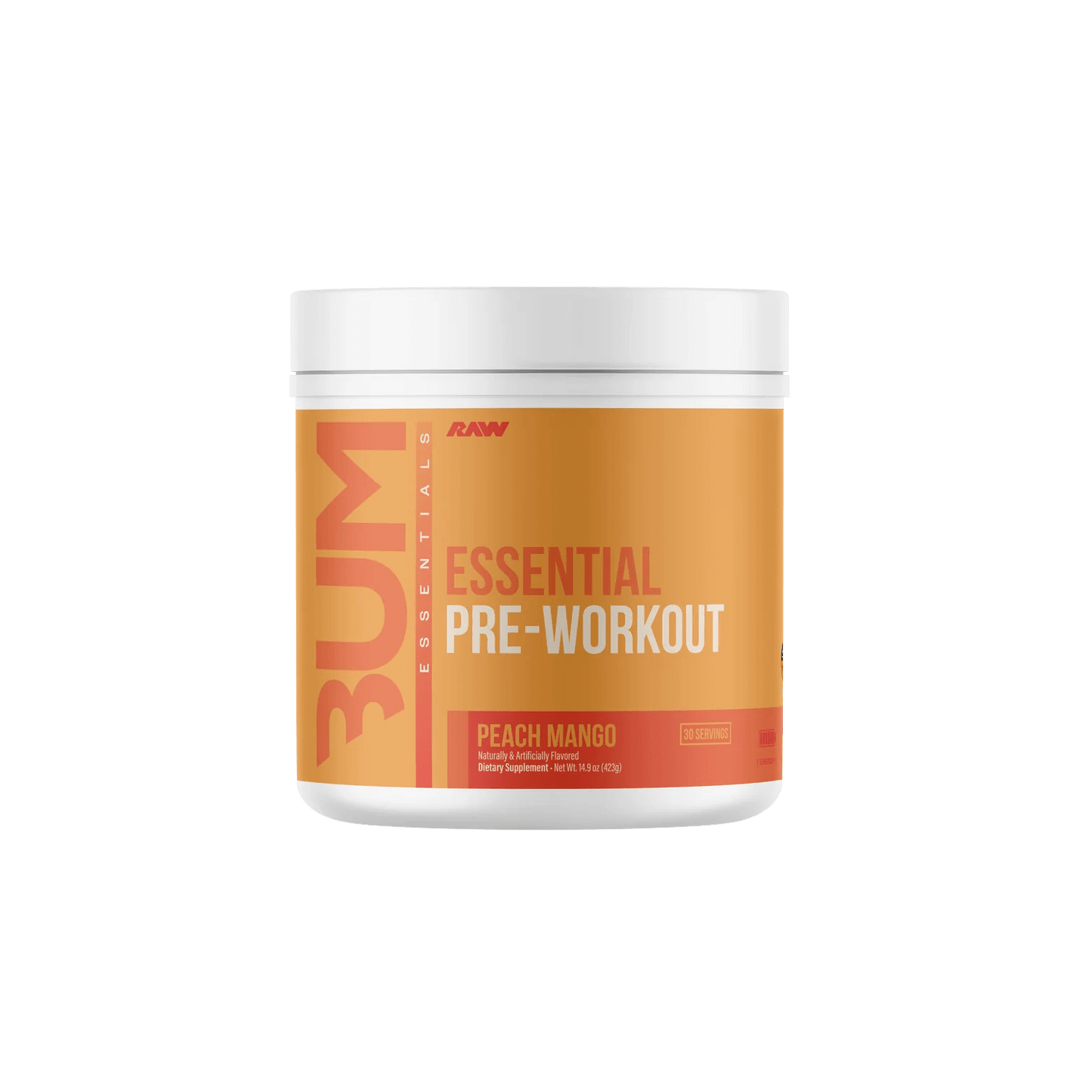 RAW CBUM ESSENTIAL PRE-WORKOUT (30 SERV)